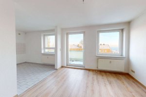 Wohnzimmer und Küche