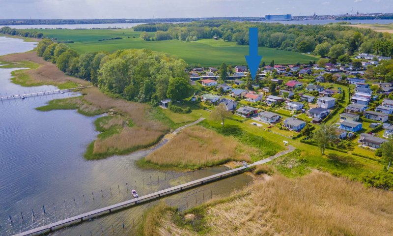 Idyllischer Ferienbungalow in Drigge auf Rügen