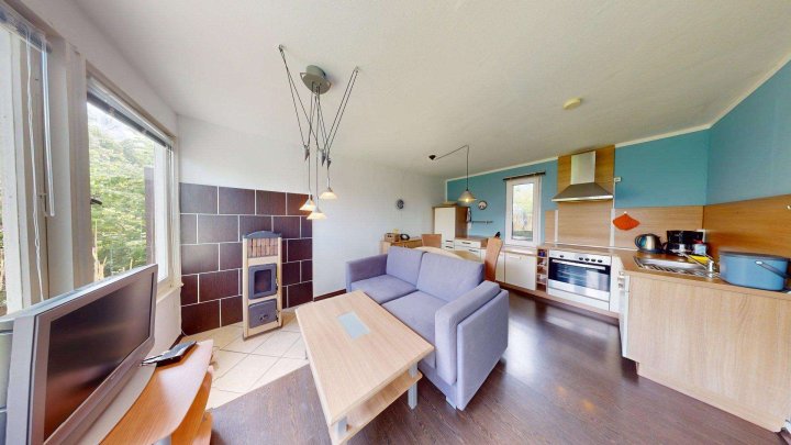 Idyllischer Ferienbungalow in Drigge auf Rügen