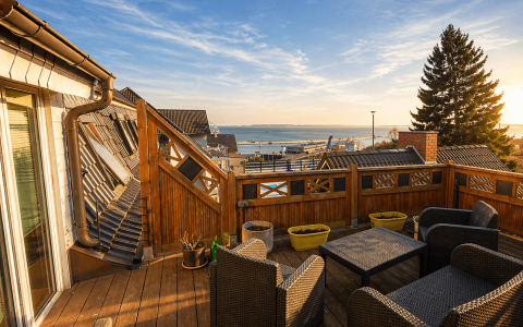 Dachterrasse - OG